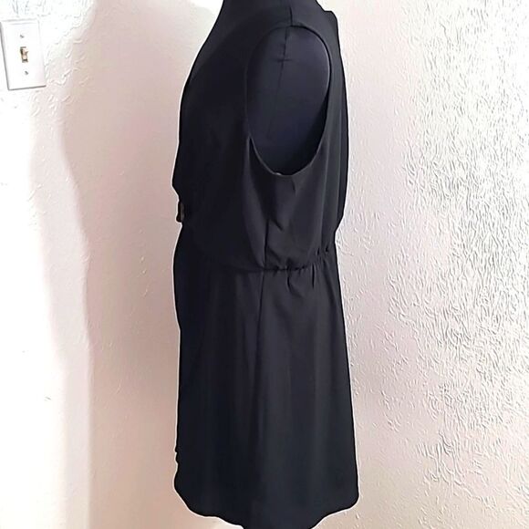 Lily Rose Black Sleeveless Dress with Buckle, Size XXL, NWT - Picture 3 of 7